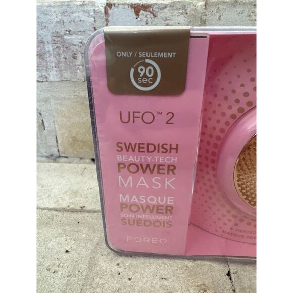 Foreo UFO 2 Pearl Pink Swedish Heated LED Power Mask - Picture 2 of 4